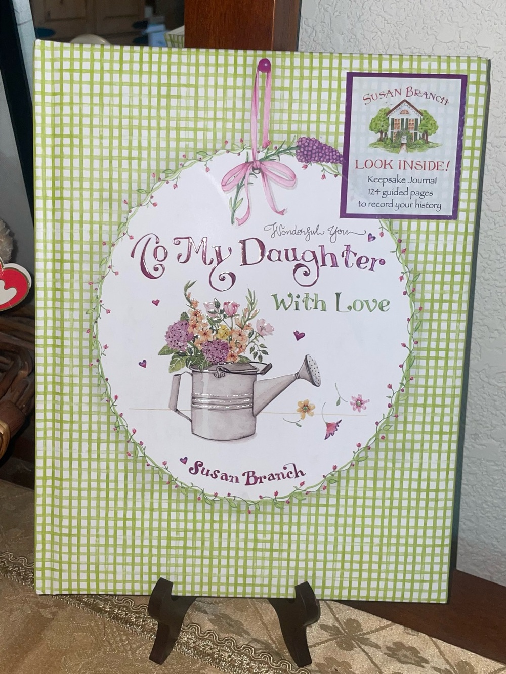 Susan Branch "To My Daughter With Love" Keepsake Guided Memory Journal